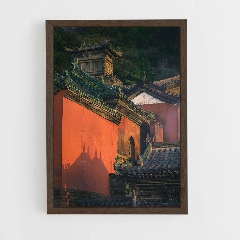 Poster Le Temple Rouge – affiche Kung Fu (vue 5)